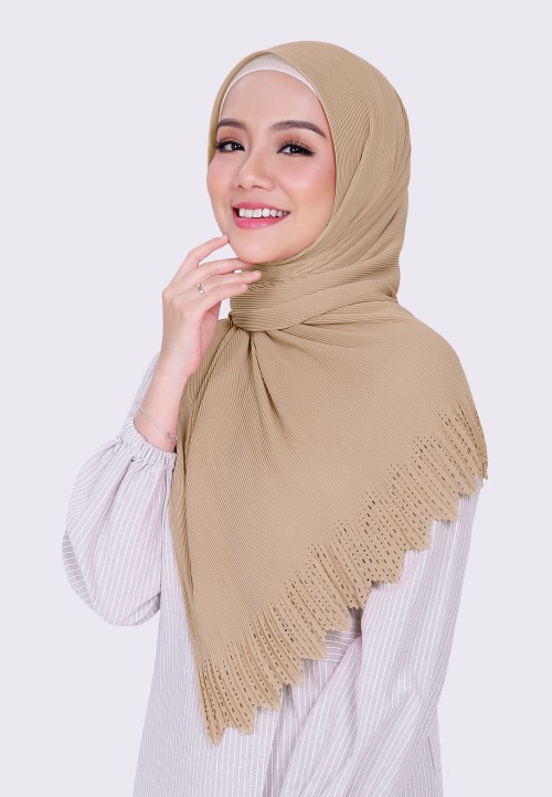 SHAWL LASERCUT PRETTY PLEATS 209