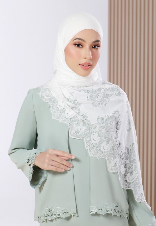 SHAWL AMELEA PLAIN LACE 239