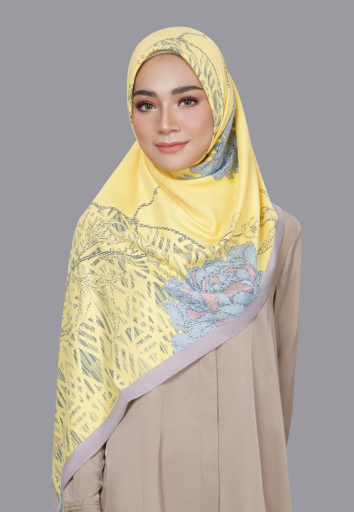 SQ GARDEN TRIBE TWILL PTD WITH FOIL 289