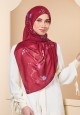 SQ UMAYRA VOILE IN DARK RED