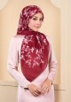 SQ CLARE VOILE IN MAROON