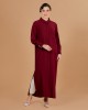 AINSLEE TUNIC BLOUSE IN WINE