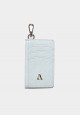ICONIC MONO CARD HOLDER IN FROSTY MINT