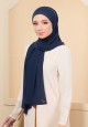 SHAWL BASIC DLUXE IN MIDNIGHT BLUE