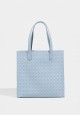 ICONIC LEATHER TOTE BAG IN MINT (MIDI)