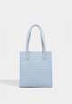 ICONIC LEATHER TOTE BAG IN MINT (MINI)
