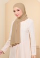 SHAWL BASIC DLUXE IN PALE BROWN