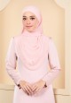 SHAWL DLUXE EMBROIDERY IN PALE PINK