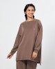 REVIVE SWEATER IN UMBER