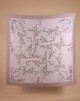 SQ NYDIA VOILE LASERCUT IN ROSYBROWN