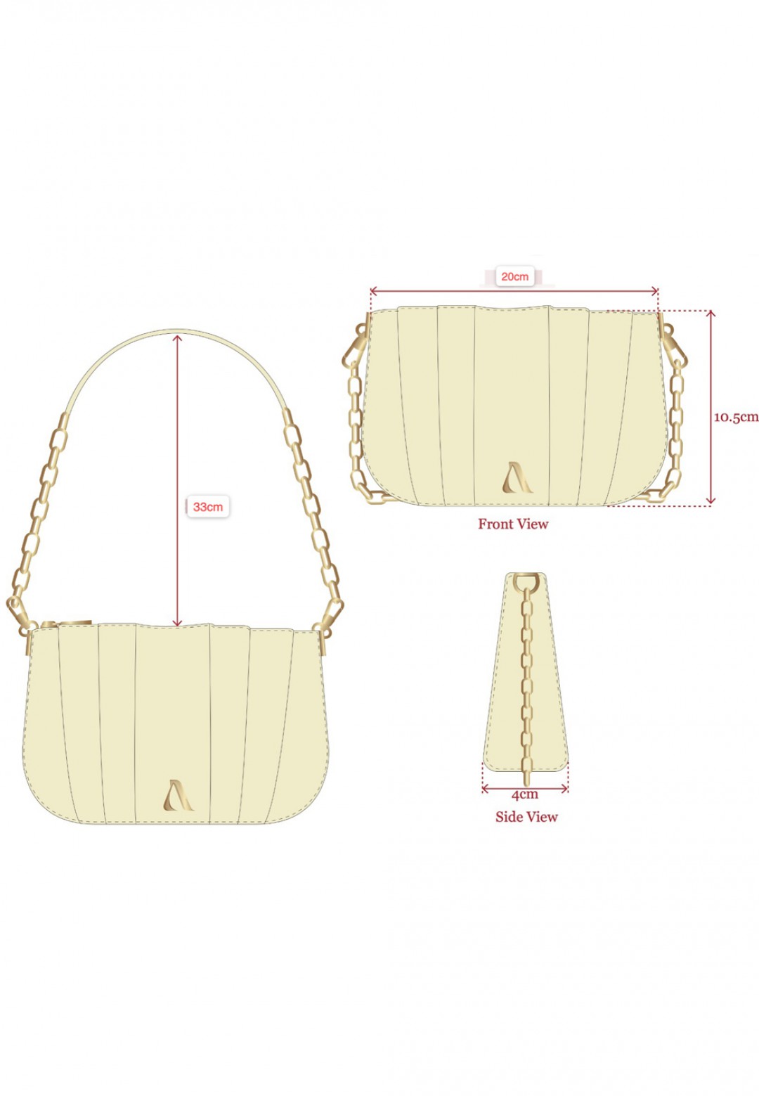 PLEATED POUCH (MINI)