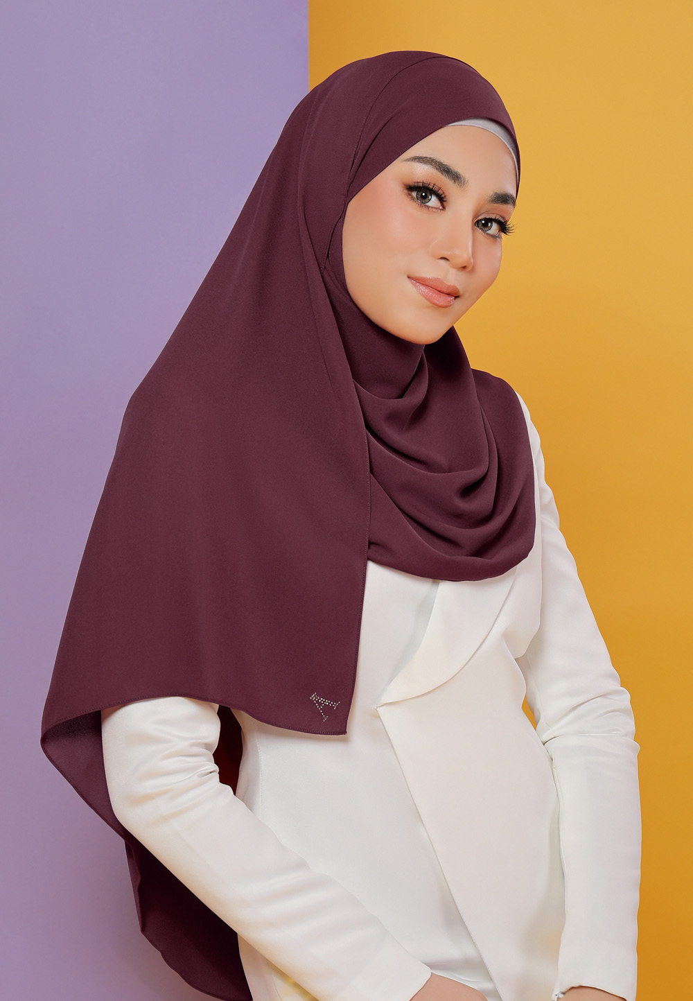 Ariani Online Ariani Galeri Ariani RTW Ariani Luxe Online Shawl Modern Blouse Baju Kurung Malaysia Kurung Malaysia Online Clothing Scarves Packaging TRUE BASIC PLAIN SHAWL TRUE BASIC PLAIN 119