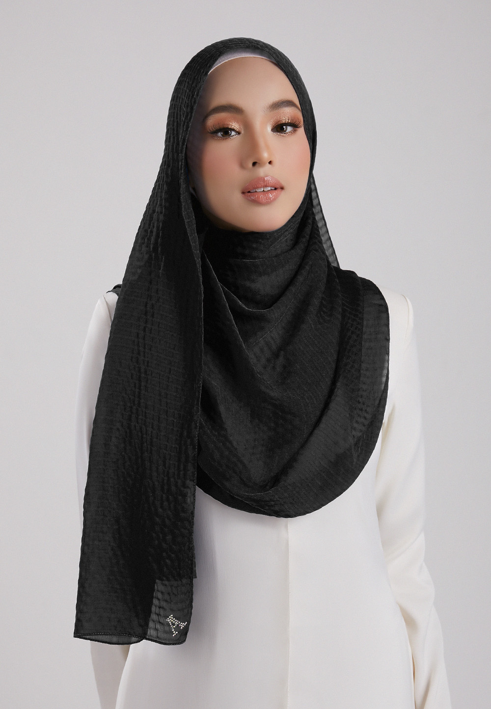 Ariani Online Ariani Galeri Ariani RTW Ariani Luxe Online Shawl Modern Blouse Baju Kurung Malaysia Kurung Malaysia Online Clothing Scarves Packaging SHAWL NECTAR SHAWL NECTAR 219 PLAIN